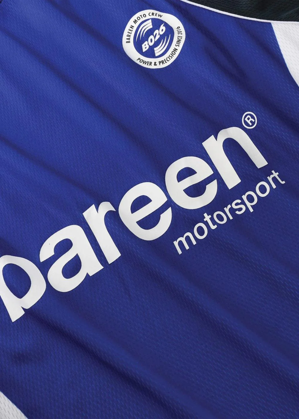 Moto T-shirt - Cobalt Blue - Image 3