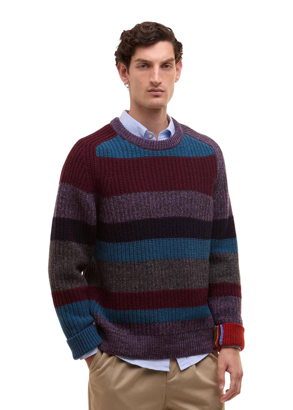 Multi Striped Crew - Multi Stripe - Image 3