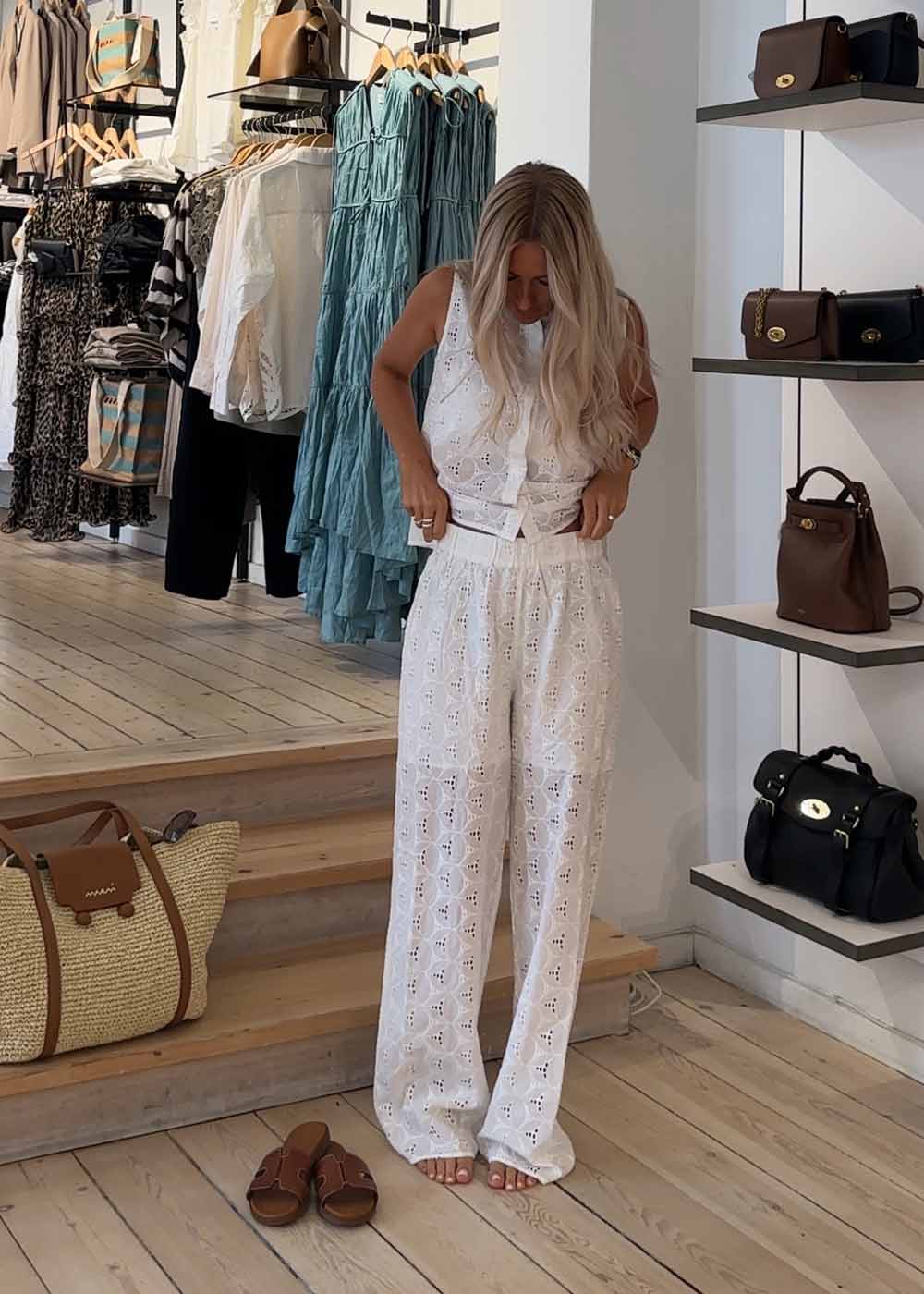 Nanettemd pants - Soft White - Image 4