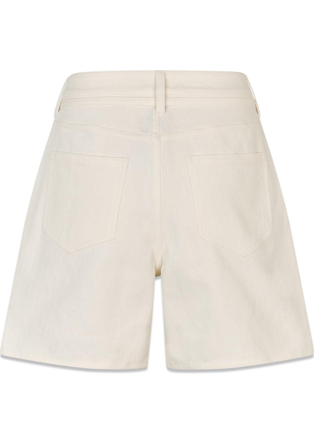 Naomamd solid shorts - Soft White - Image 3