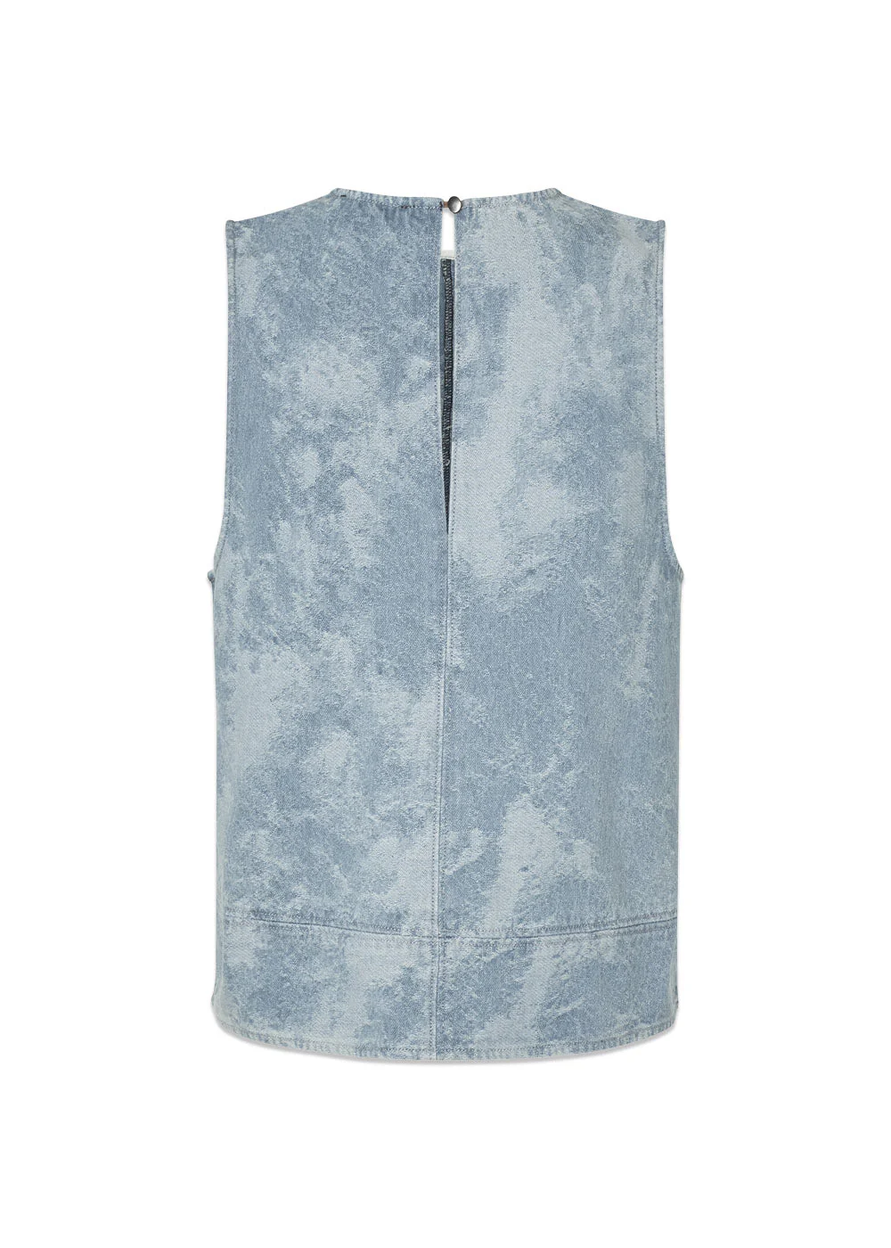 Newlandmd top - Blue Jacquard - Image 2