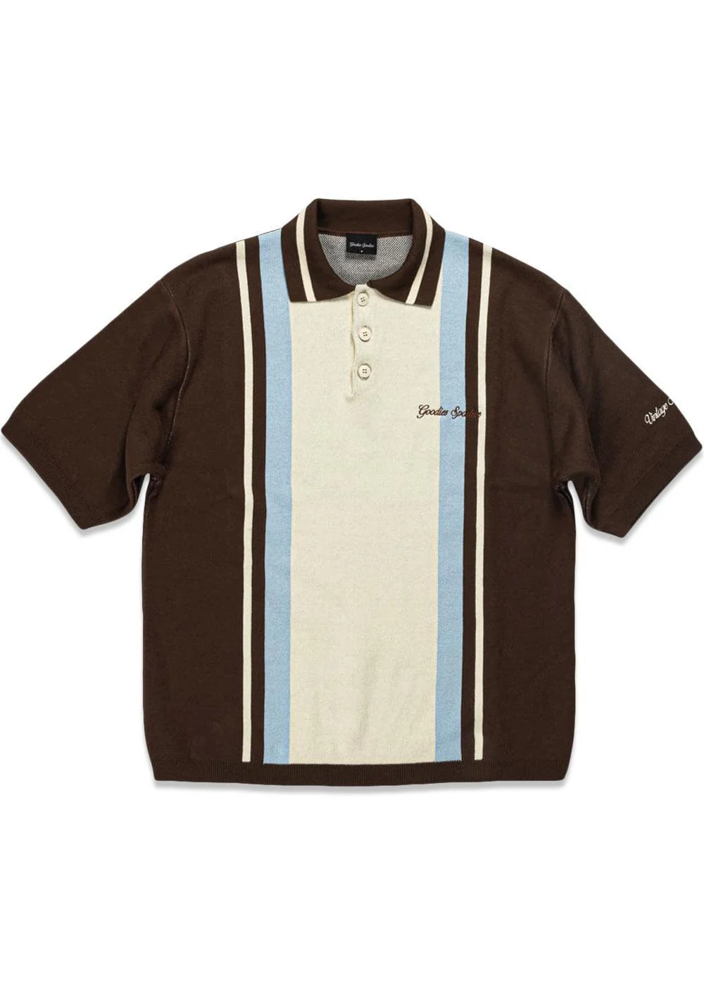 NIAGARA POLO - Choco/Blue/Ecru