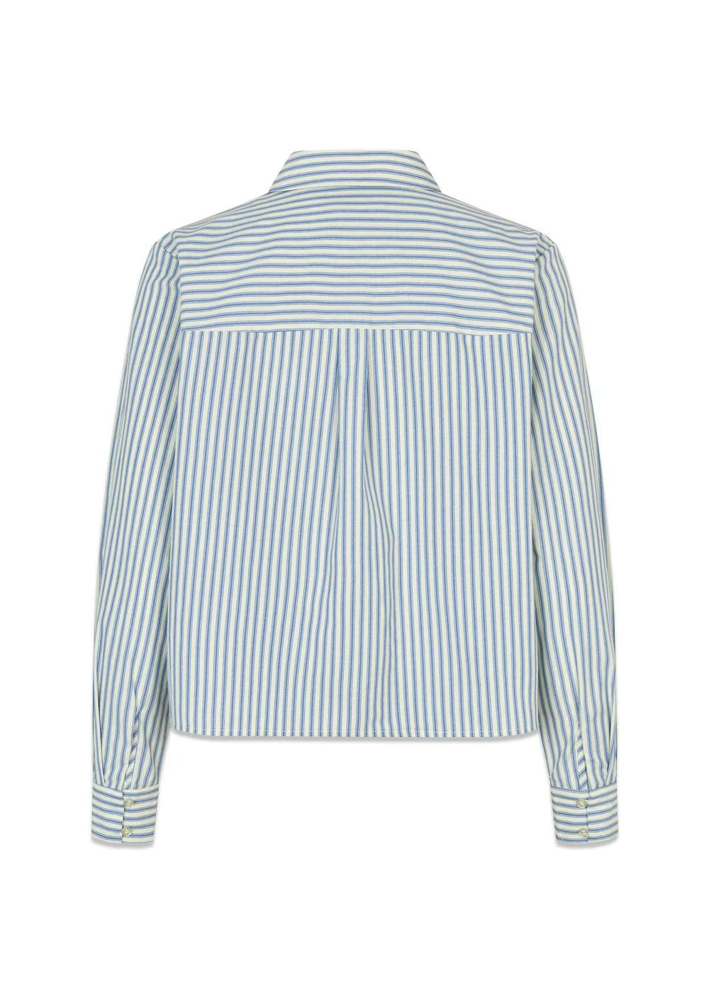 Nikkomd shirt - White Blue Stripe - Image 2