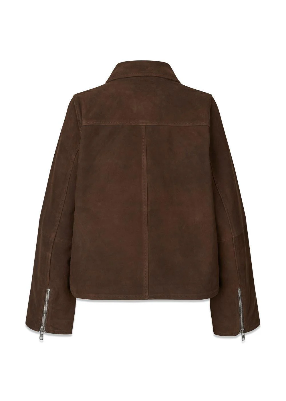 Nimamd suede jacket - Seal Brown - Image 4
