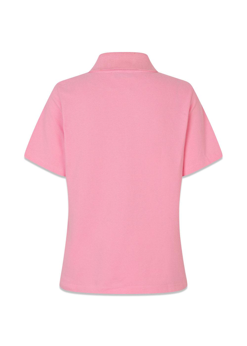 Nobumd solid polo - Sea Pink - Image 3