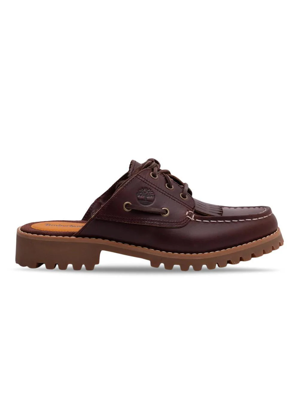 NOREEN MULE SHOE - Burgundy Full Grain