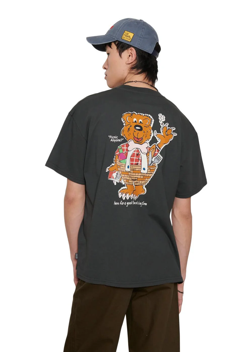 Not Long Time T-shirt - Black - Image 2