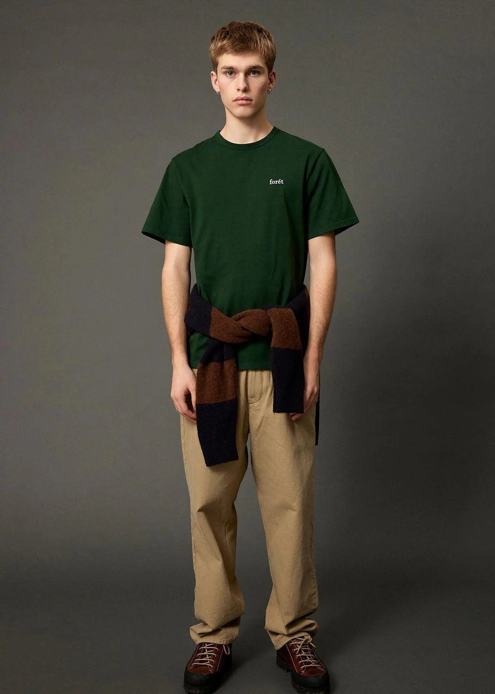 OAK T-SHIRT - Dark Green - Image 2