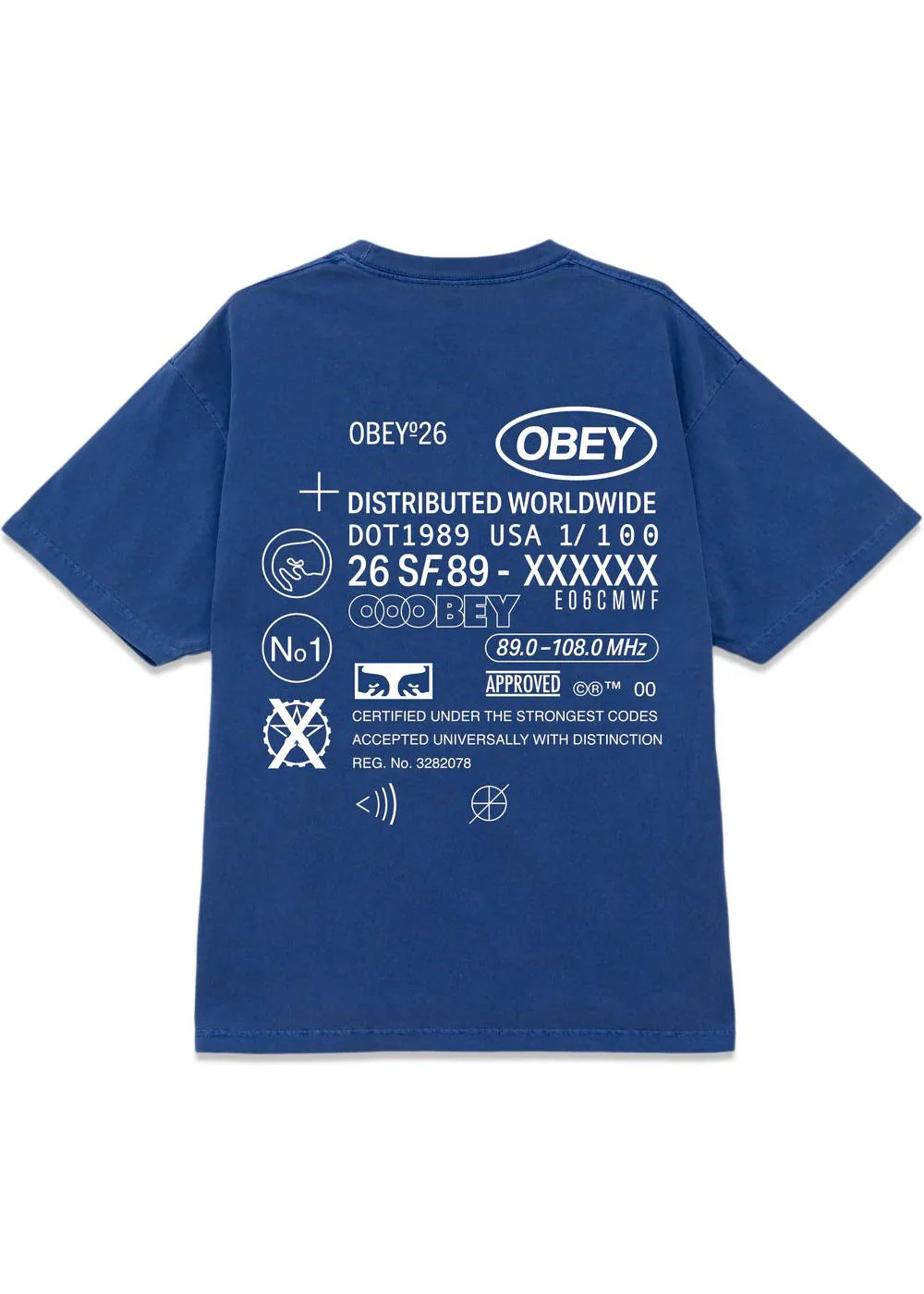 Obey Code Electric - Blue - Image 2