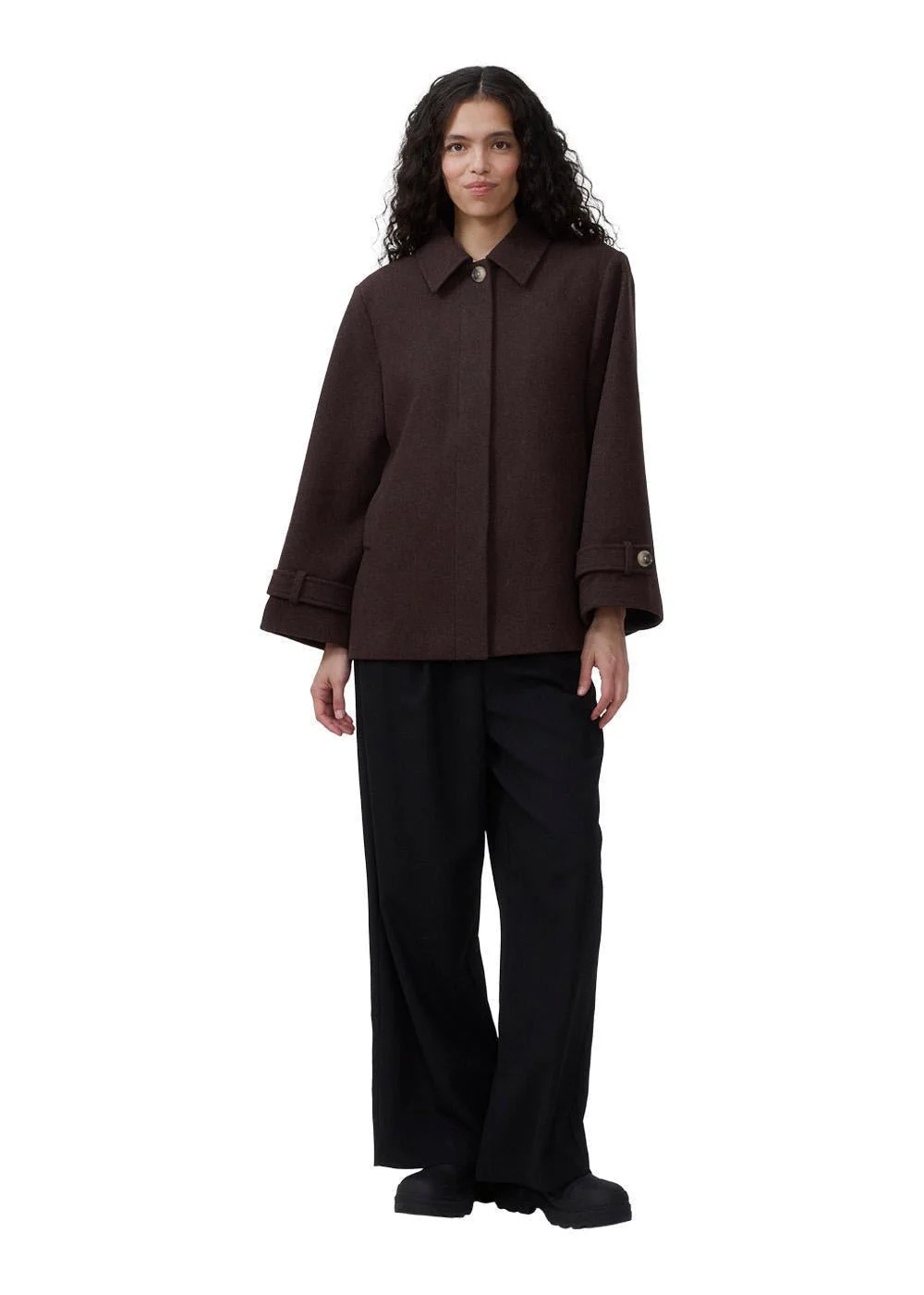 Ofiamd jacket - Dark Coffee - Image 3