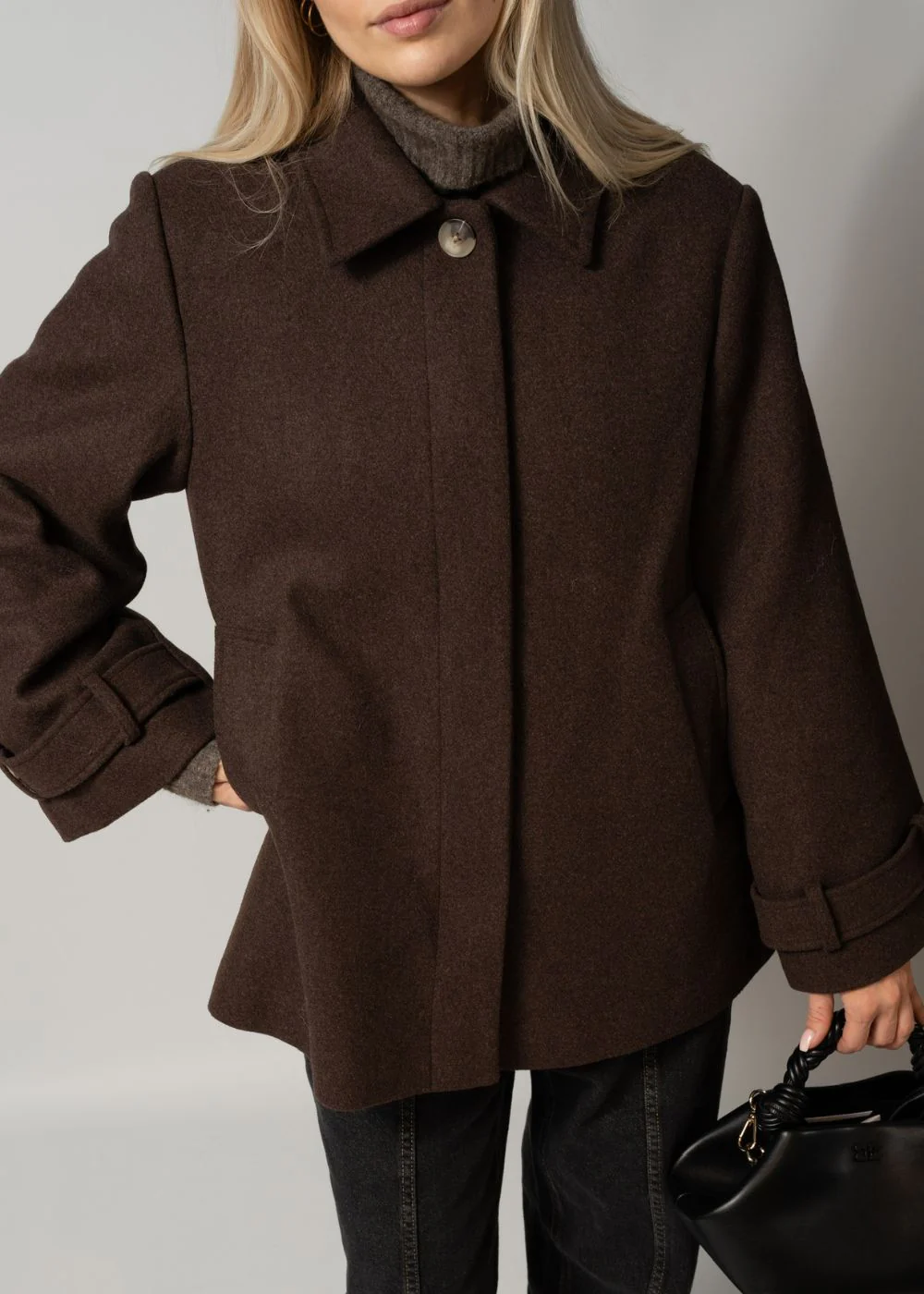 Ofiamd jacket - Dark Coffee - Image 5