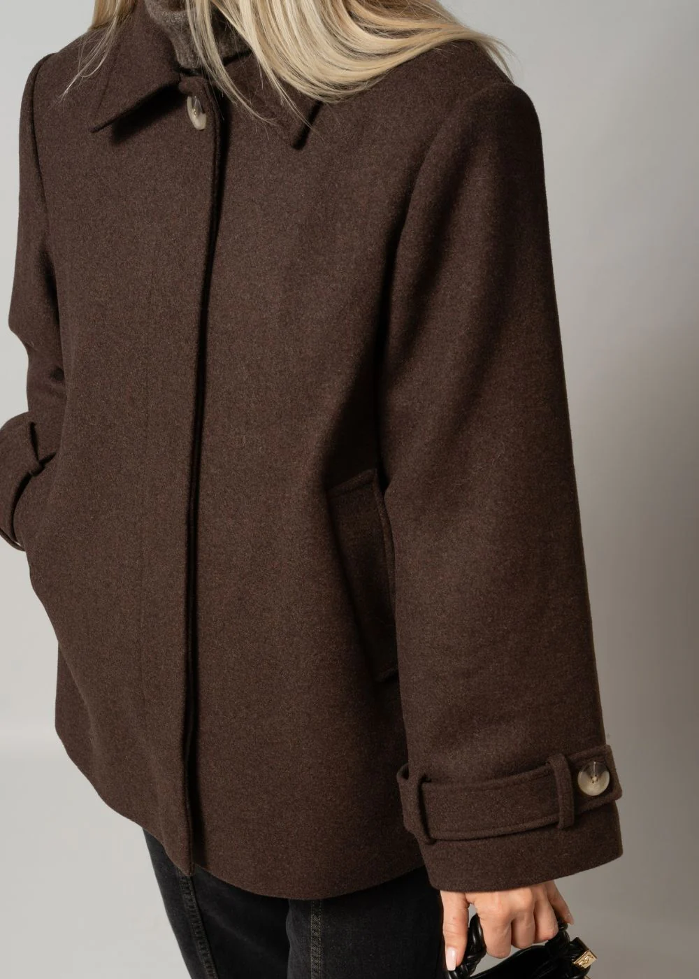 Ofiamd jacket - Dark Coffee - Image 8