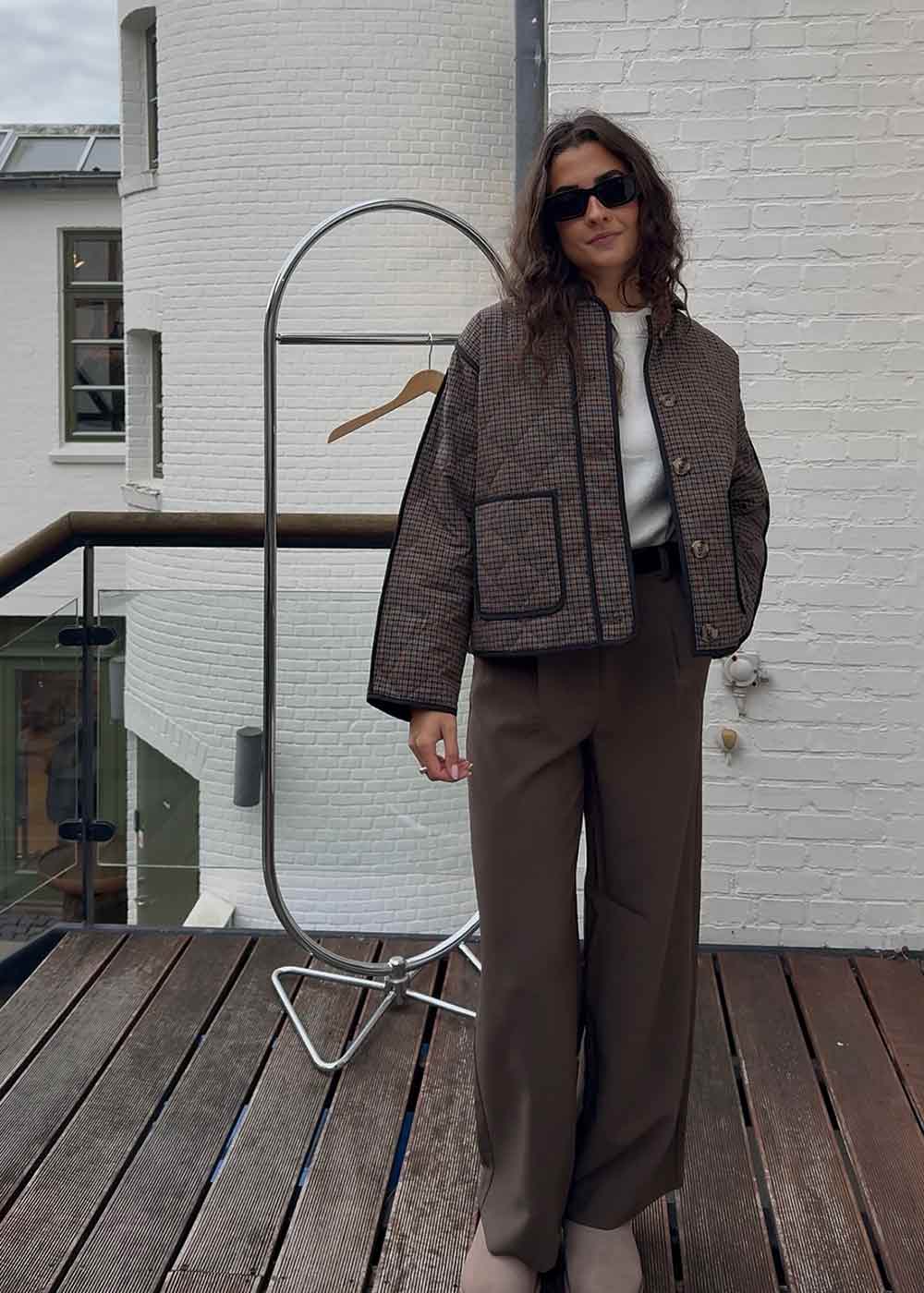 Ominemd jacket - Small Check - Image 3