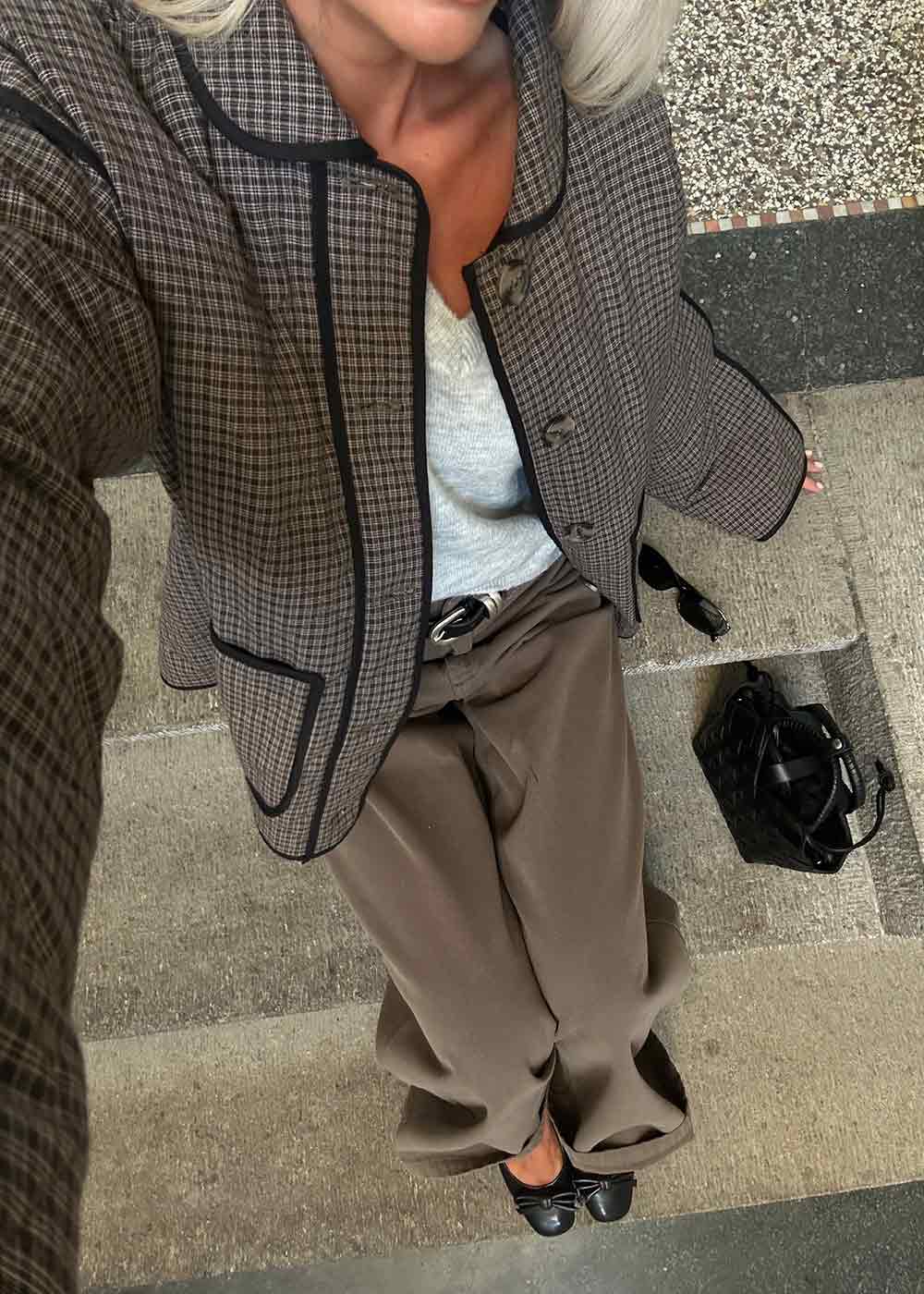 Ominemd jacket - Small Check - Image 4