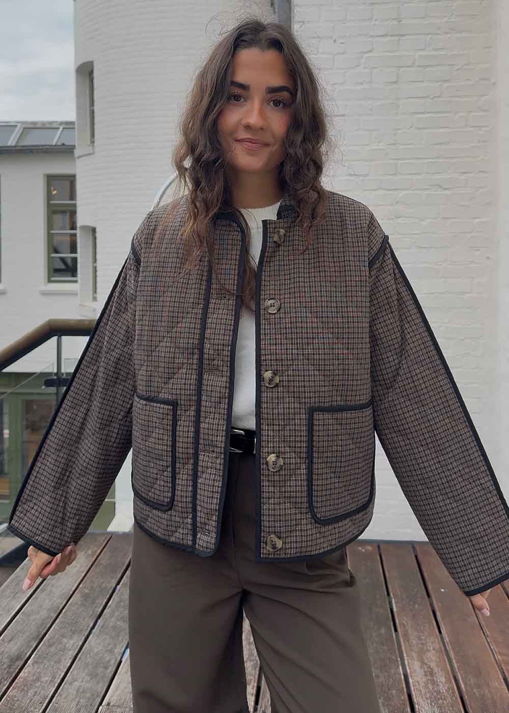 Ominemd jacket - Small Check - Image 5