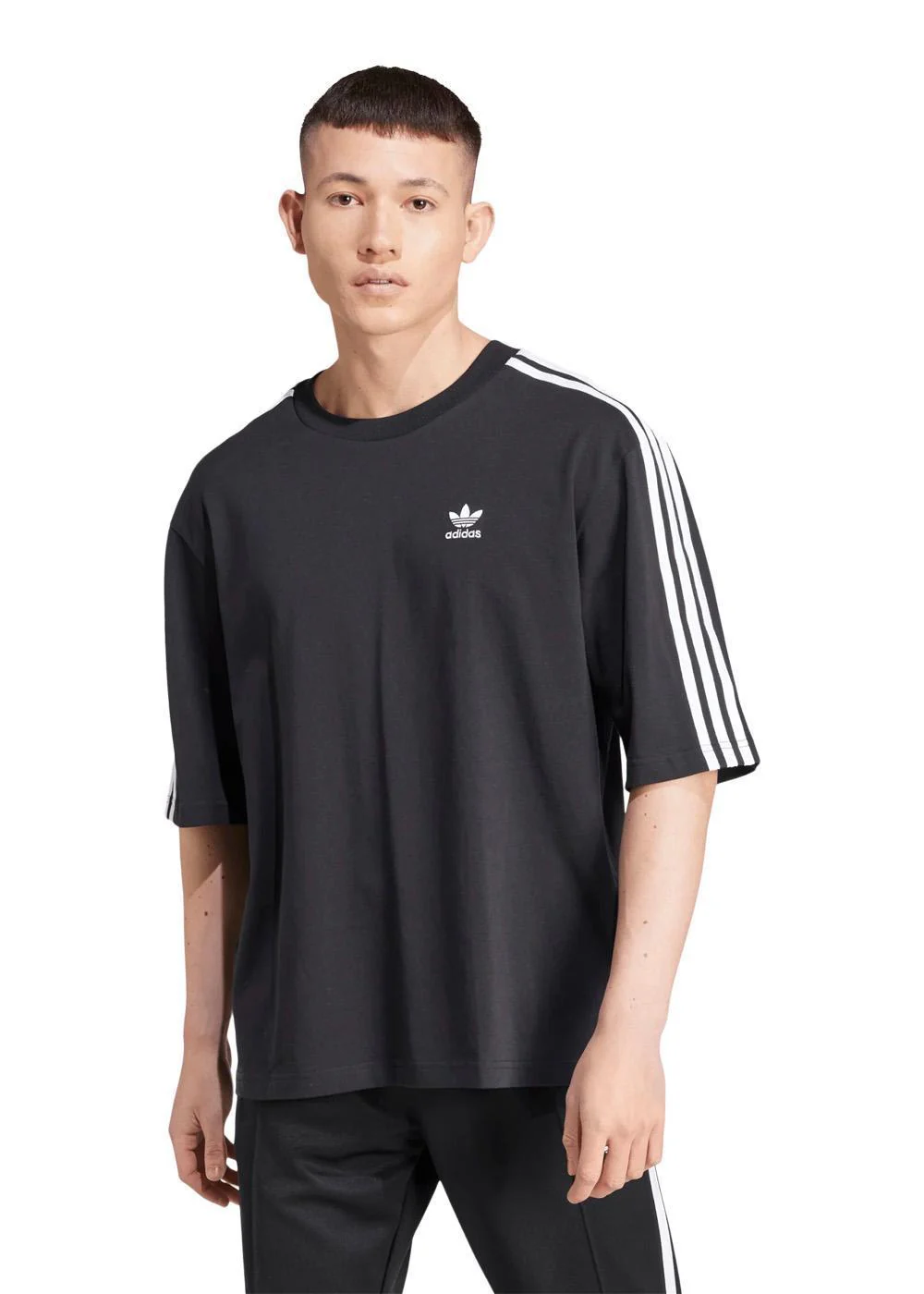 Oversize tee - Black - Image 2
