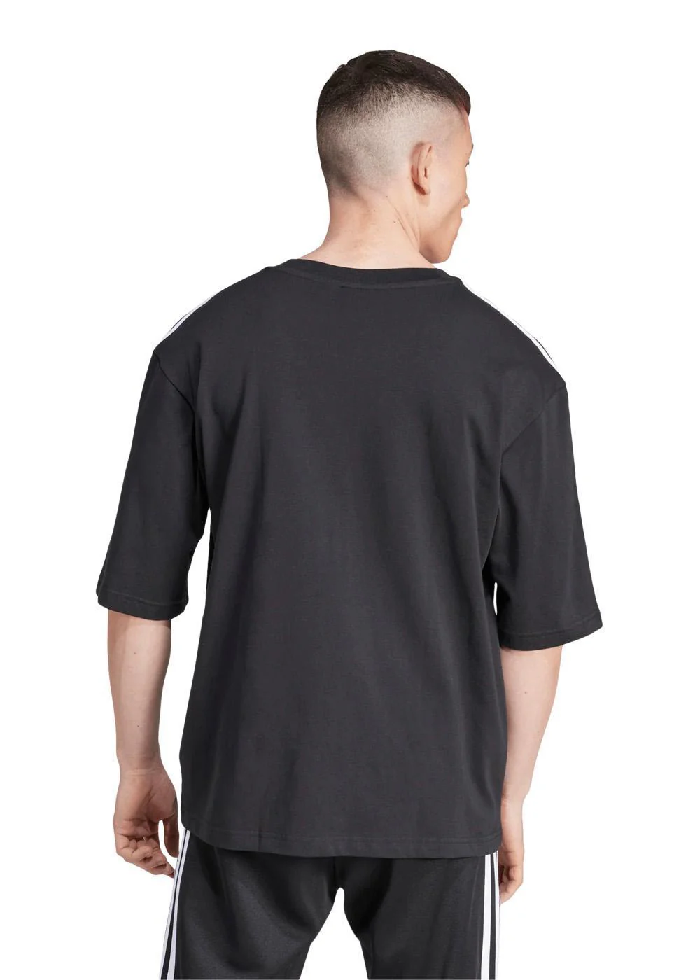 Oversize tee - Black - Image 3