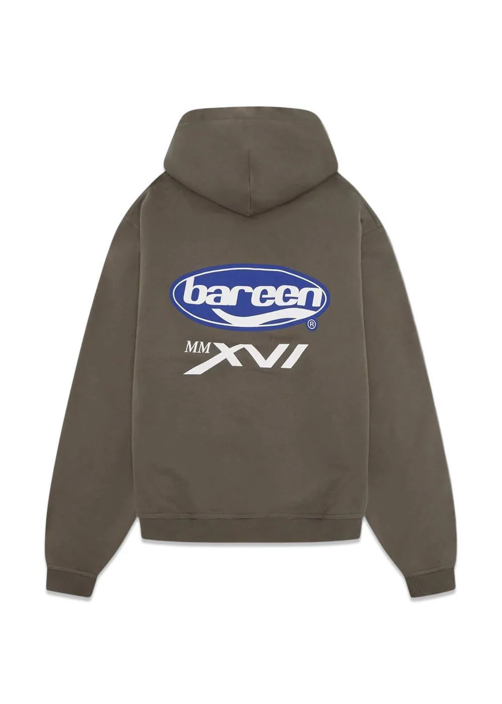 Oversized Hoodie - MMXVI - Stone Grey - Image 2