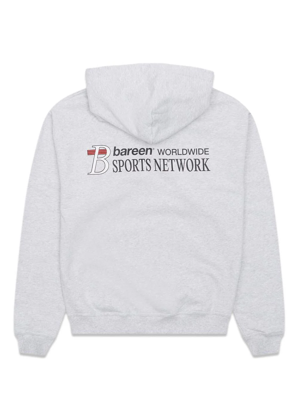 Oversized Hoodie - Sports Network - Cloudy Grey - Image 2