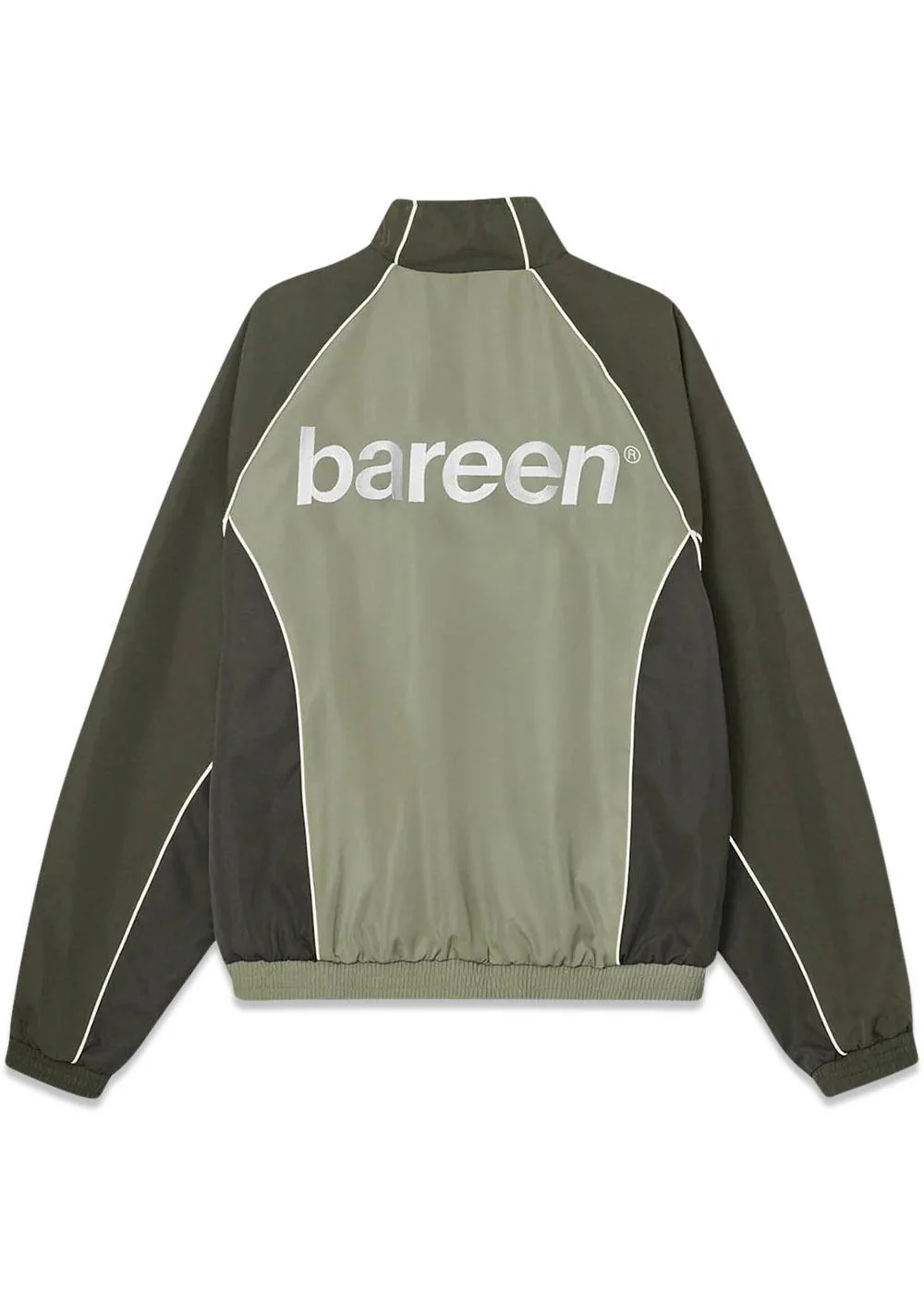 Oversized Track Jacket - Two-Tone - Laurel Oak - Image 2