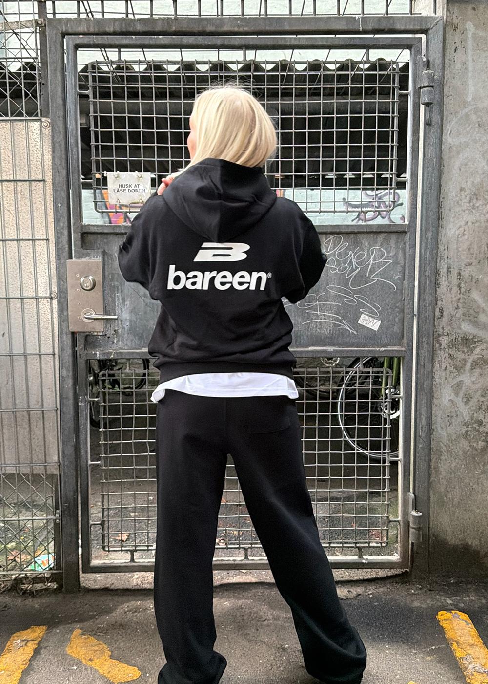 Oversized Zip Hoodie Logo - Black - Image 6