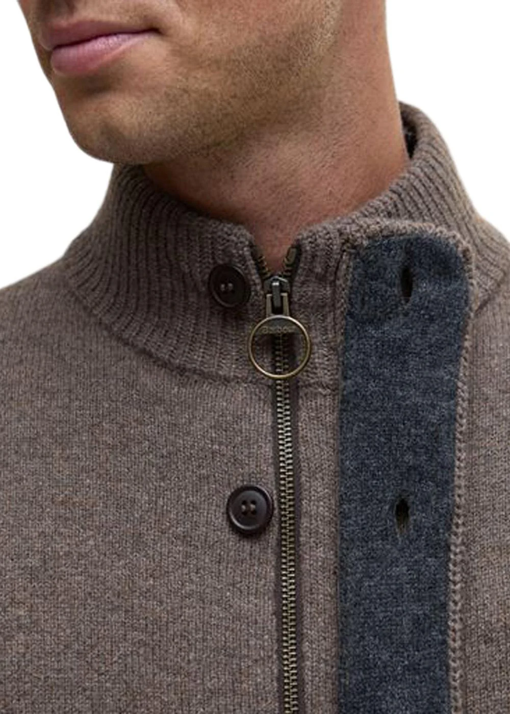 Patch Zip Thru - Dark Stone - Image 4