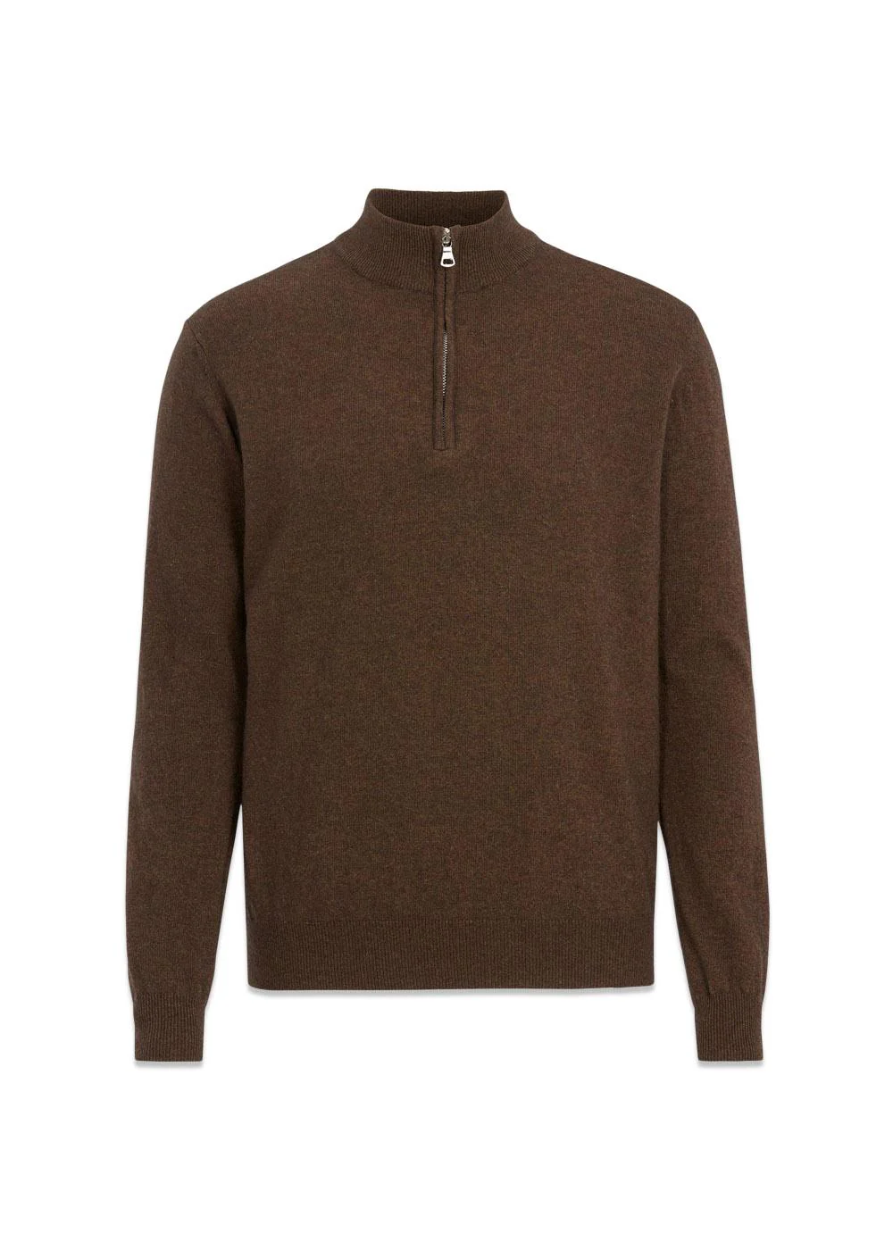 Patton Half Zip - Mud Brown