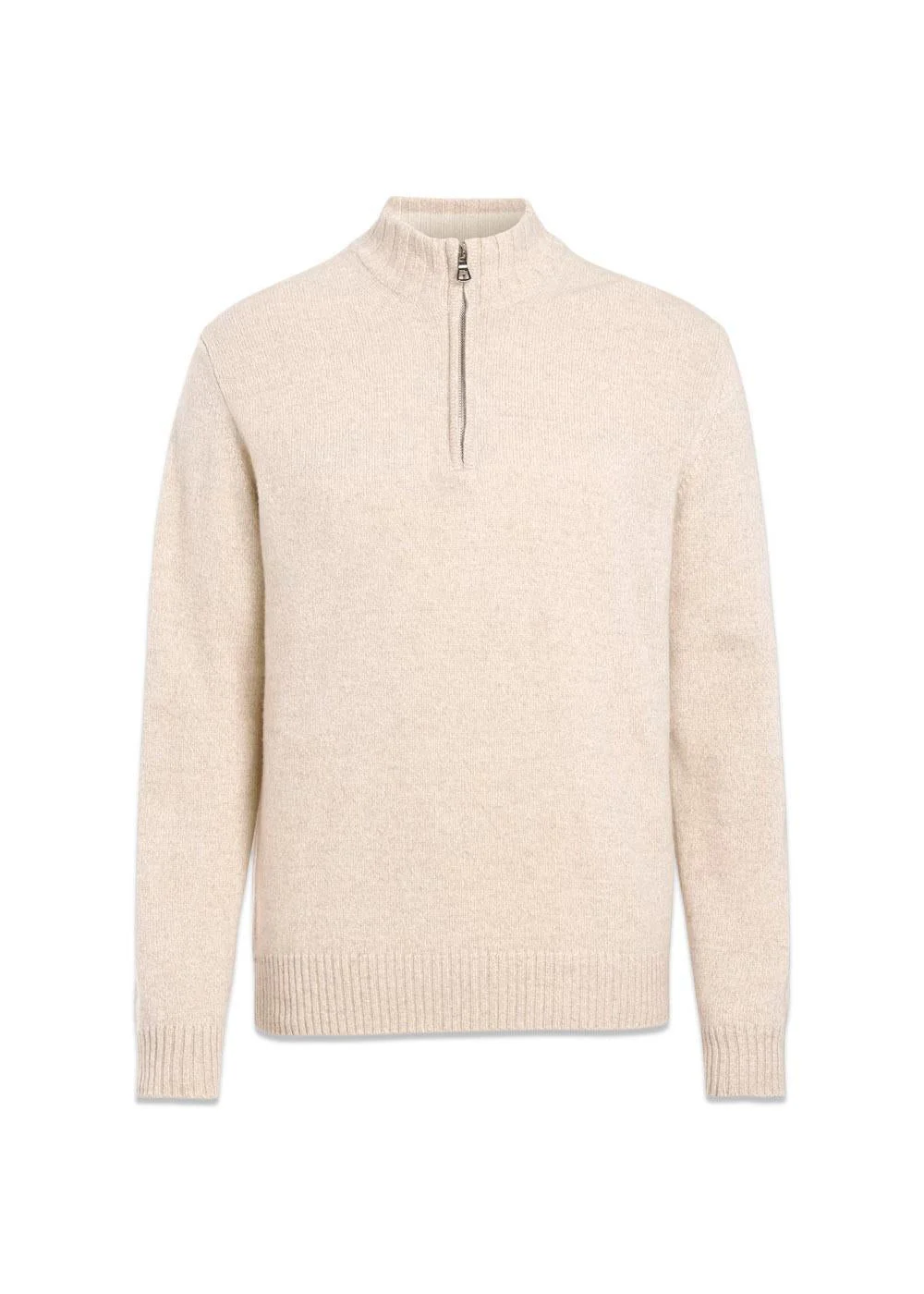 Paul Half Zip - Beach Beige