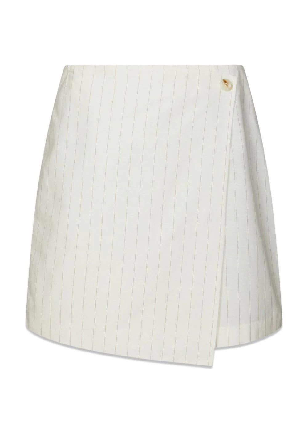 Petrani Summer Stripe Skirt - Taupe Stripe