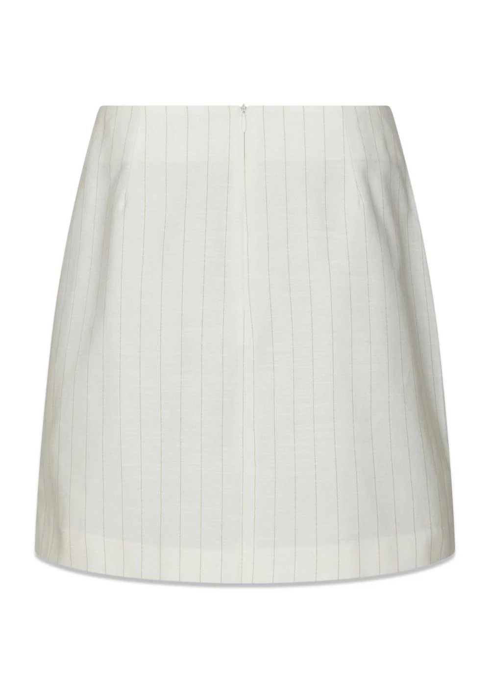 Petrani Summer Stripe Skirt - Taupe Stripe - Image 2