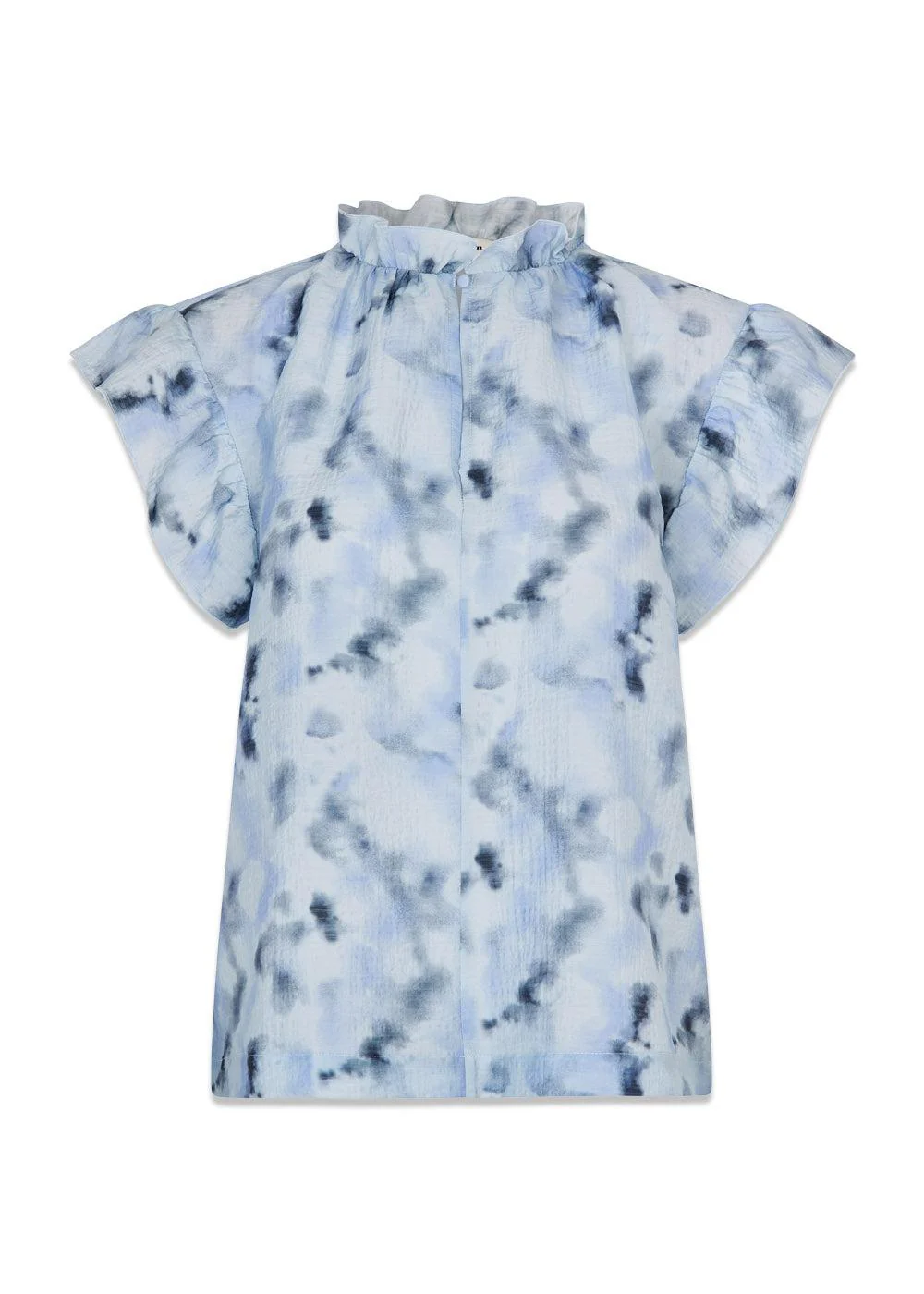 Phillismd print top - Grained Cloud
