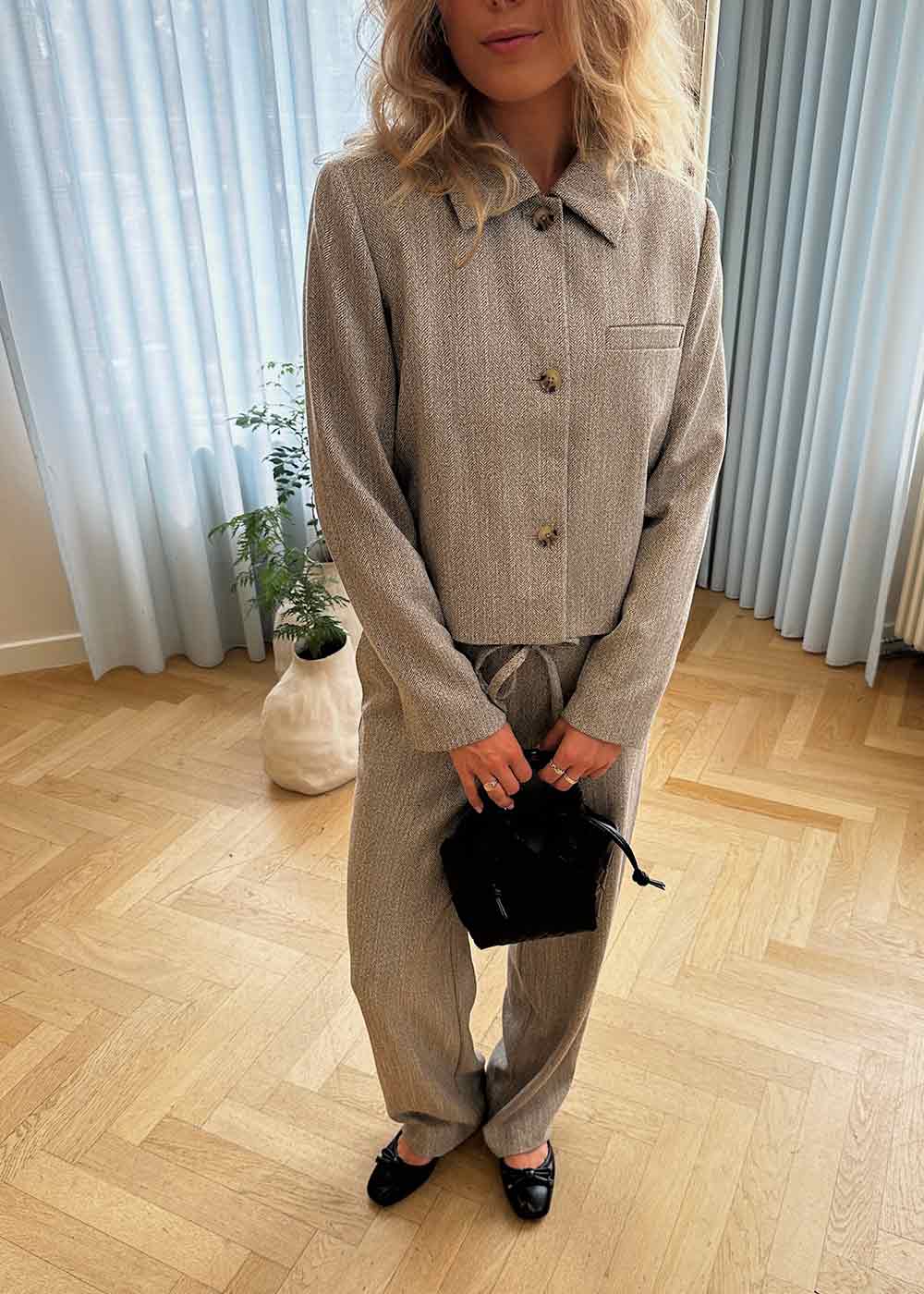 Popemd jacket - Herringbone Speckle - Image 3