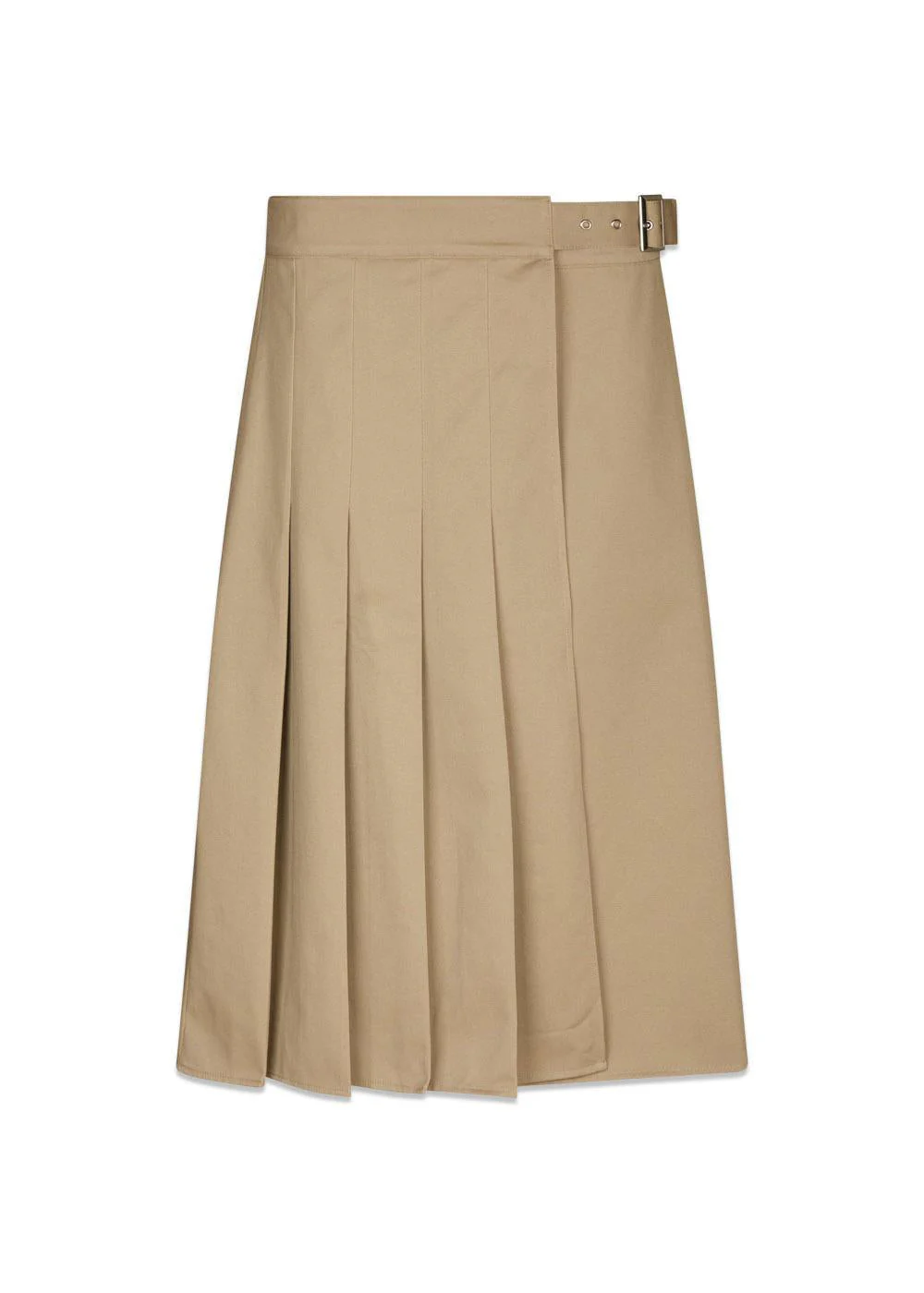 Prisilla Twill Skirt - Taupe