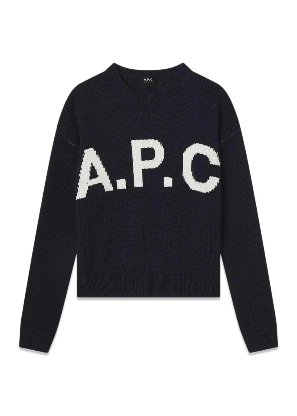 Pull Col Rond - Dark Navy