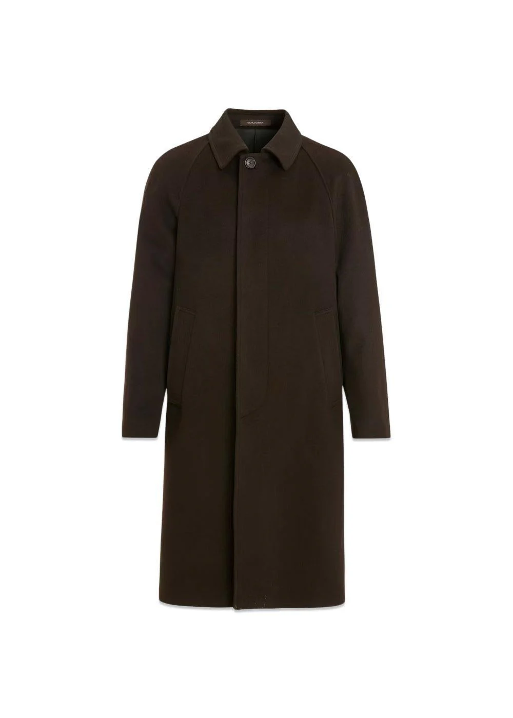 Raglan Coat - Micro Brown