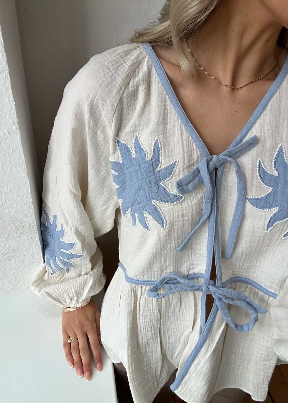 Ramona Top - Off White - Image 3