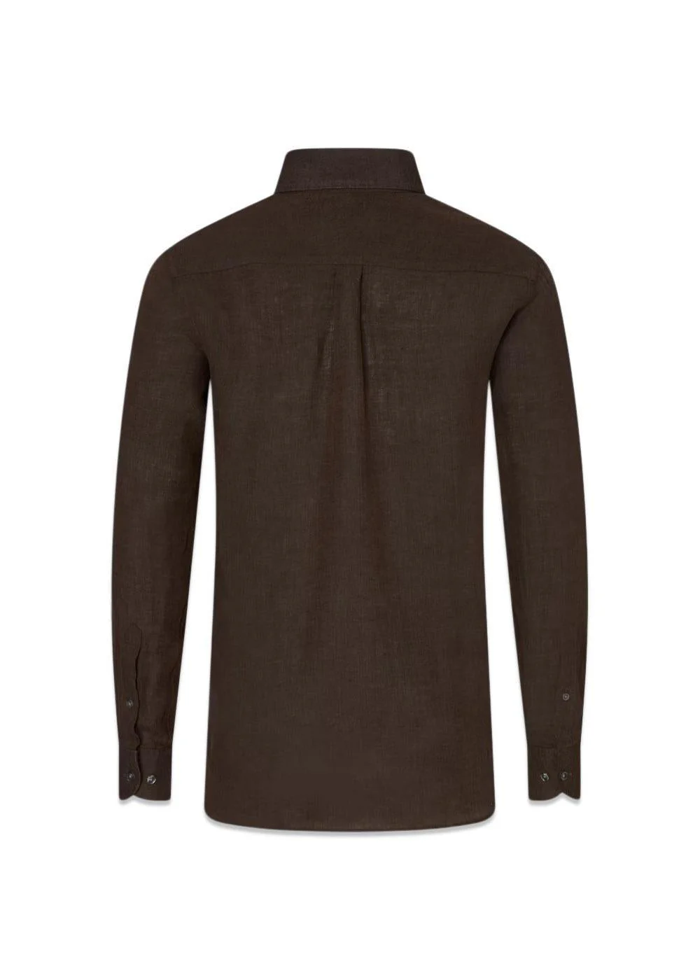 Reg Fit BD Signature Linen - Brown - Image 2