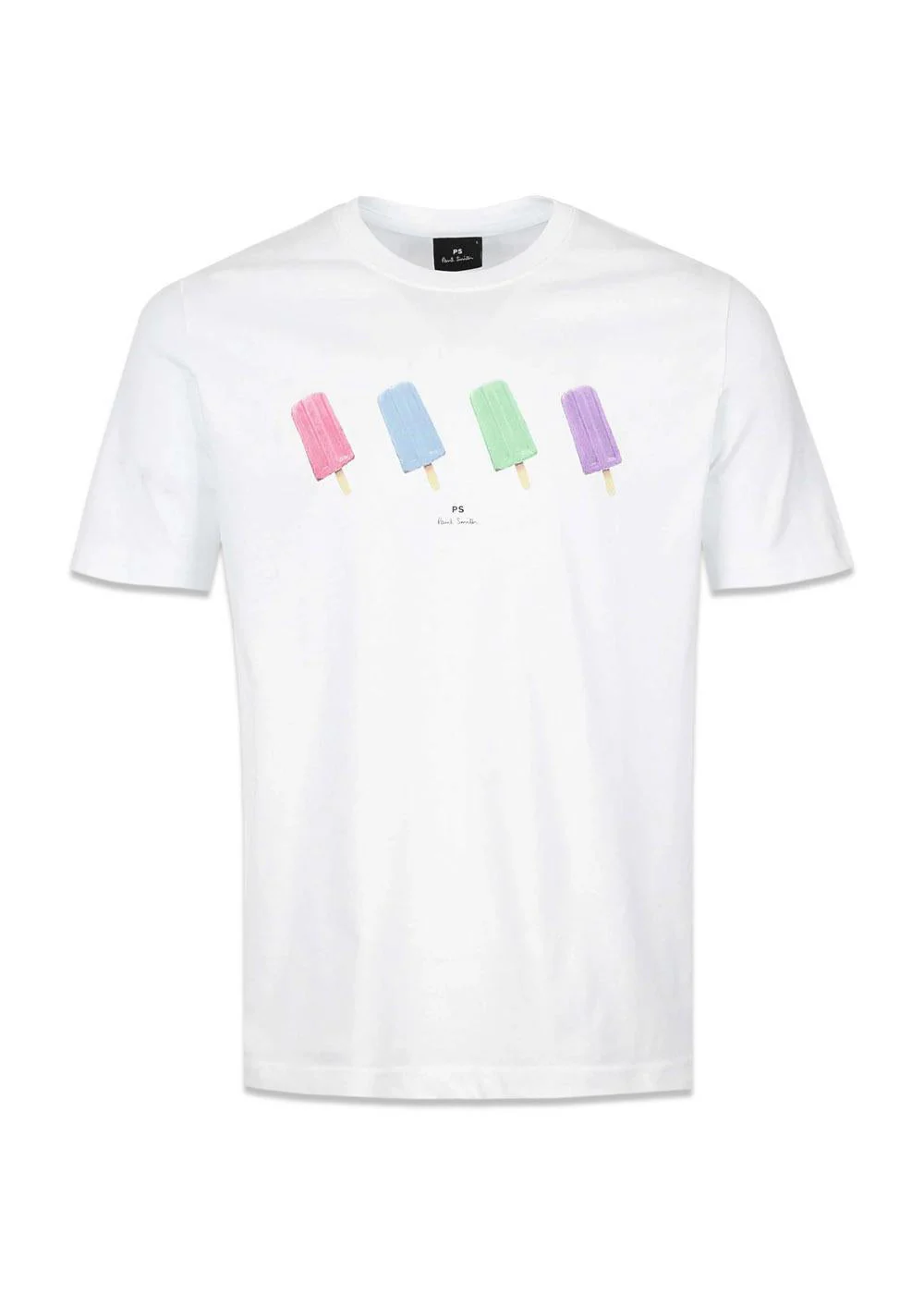 Reg Fit T-Shirt Lollies - White