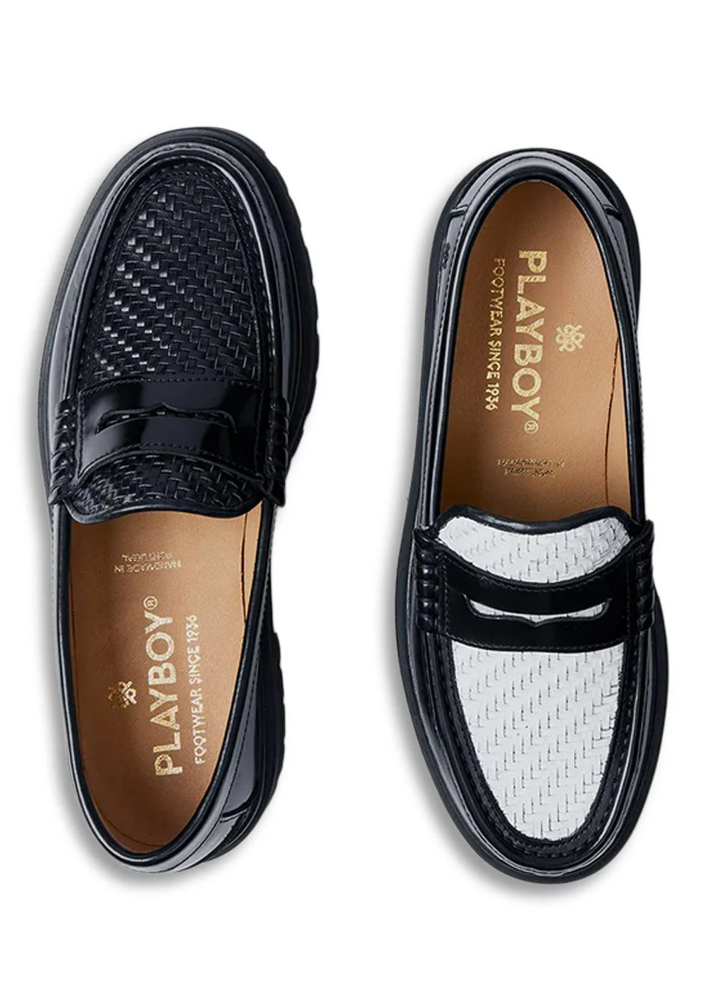 Richmond - Black Polido/White - Image 3