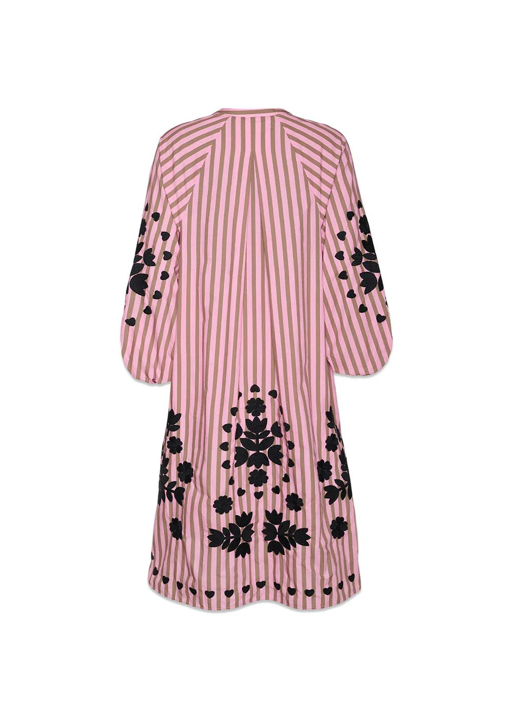 Rikke Dress - Pink Stripes - Image 2