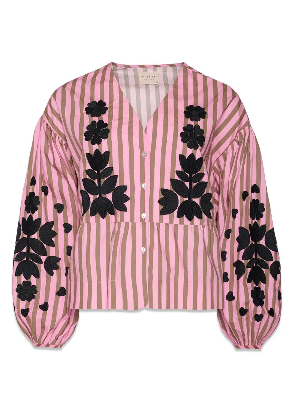 Rikke Top - Pink Stripes