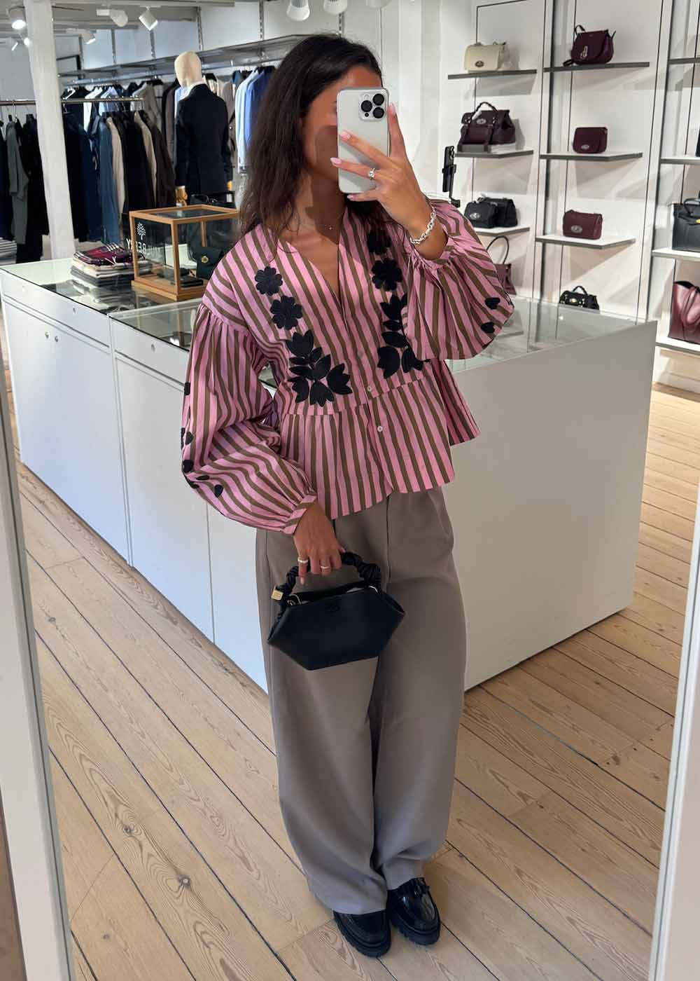 Rikke Top - Pink Stripes - Image 6