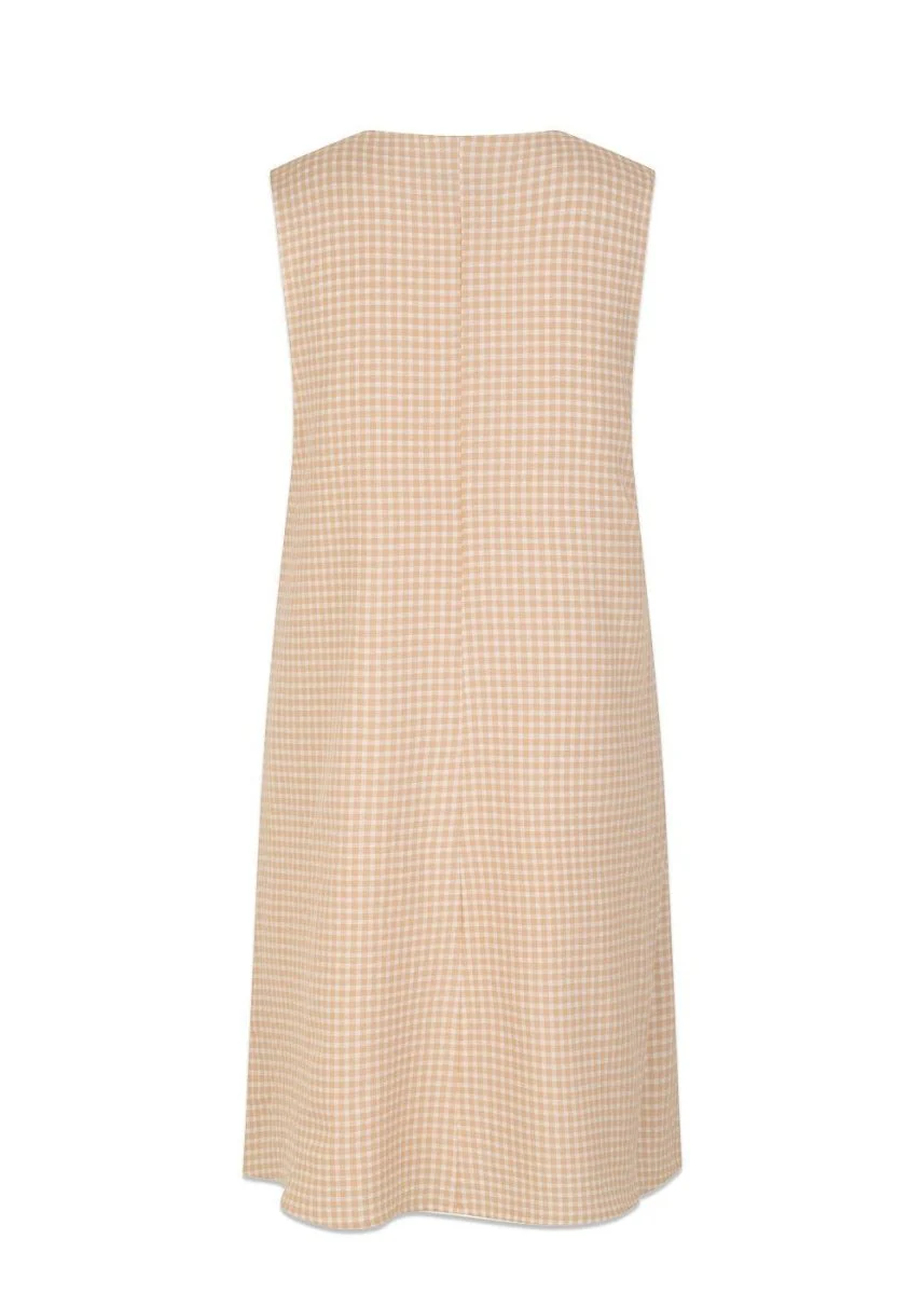 RimmeMD dress - Beige Check - Image 2