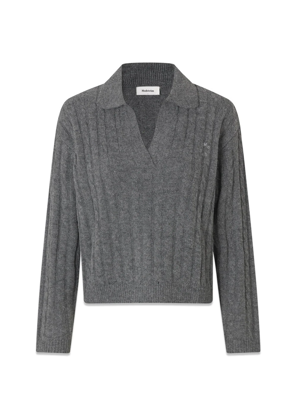 Risemd polo - Dark Grey Melange