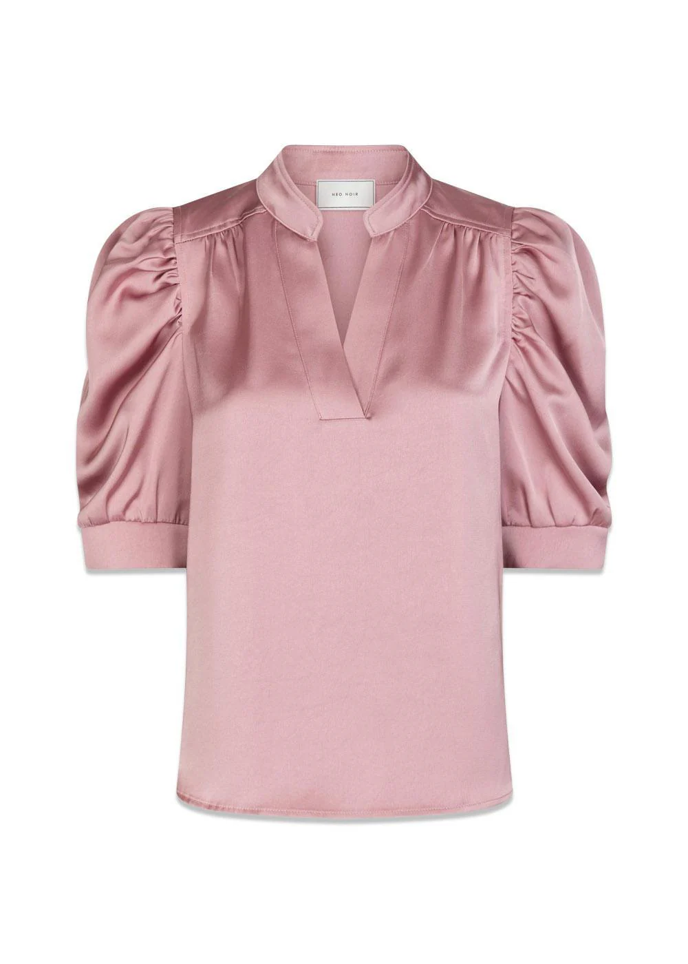 Roella Heavy Sateen Blouse - Evening Rose