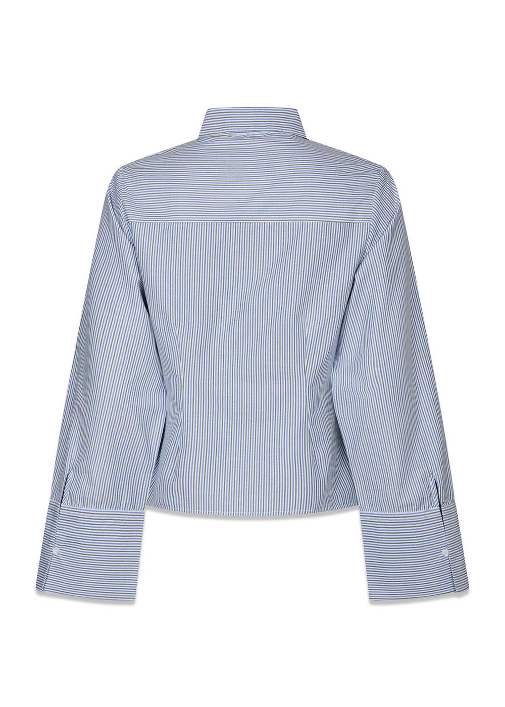 Rosa Double Stripe Shirt - Light Blue - Image 2