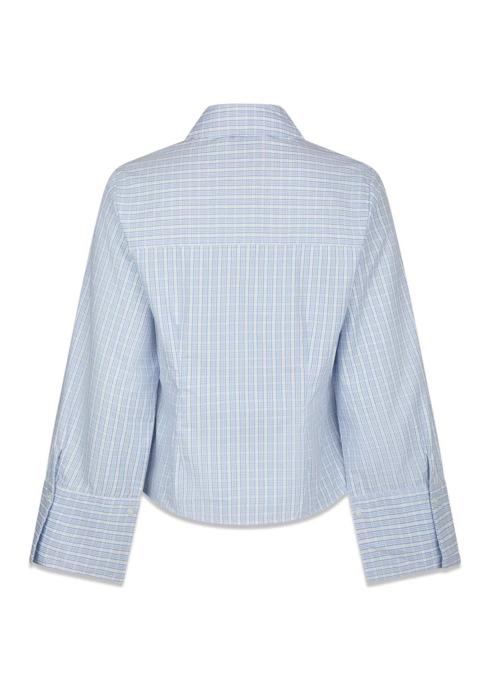 Rosa Light Check Shirt - Light Blue - Image 2
