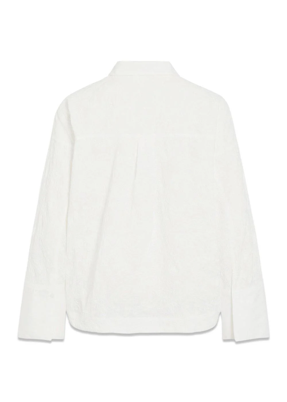 ROUEMMA L/S OVERSIZED SHIRT/PF - Cloud Dancer - Image 2