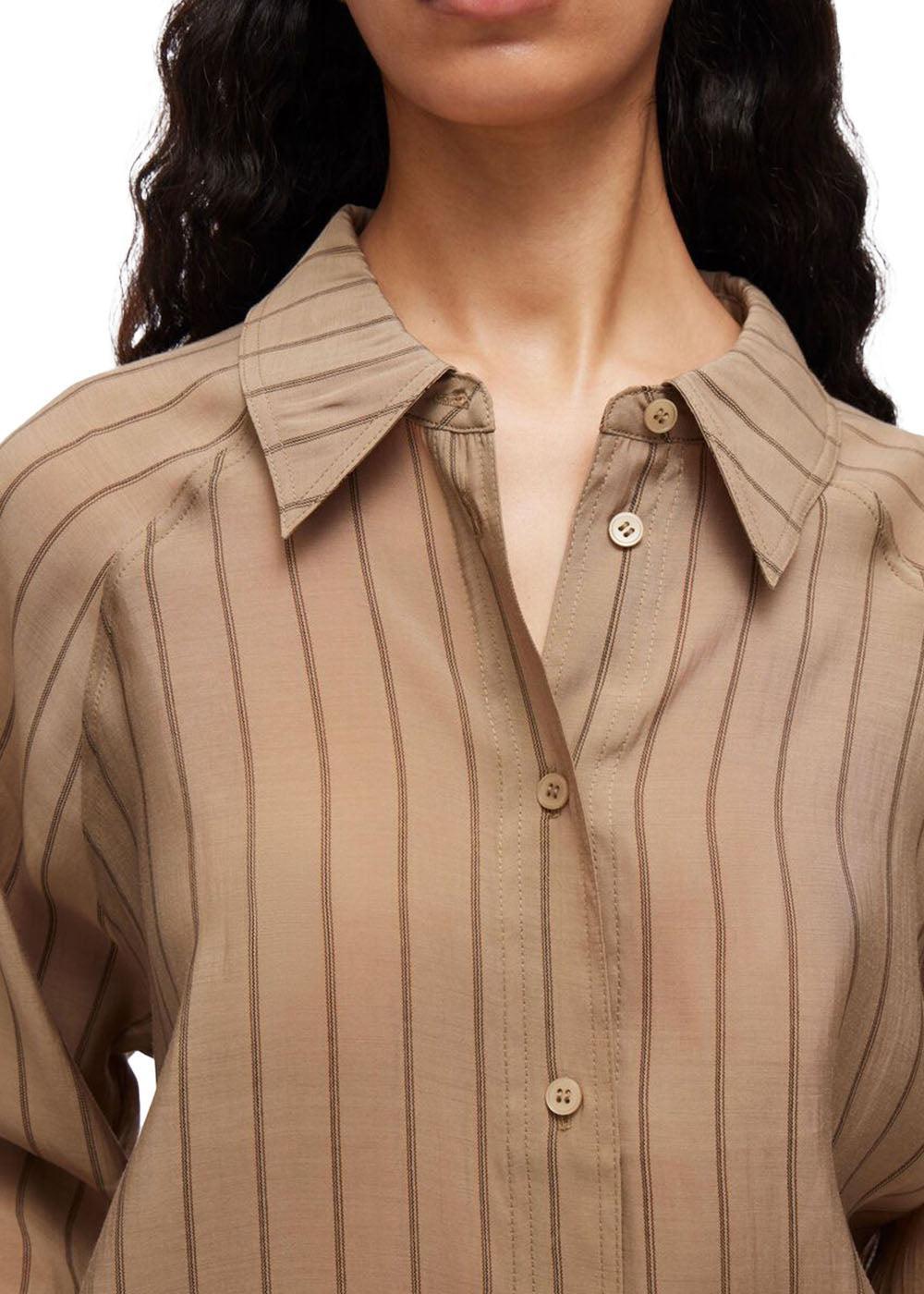 Rouenia LS shirt - Petified Oak - Image 3