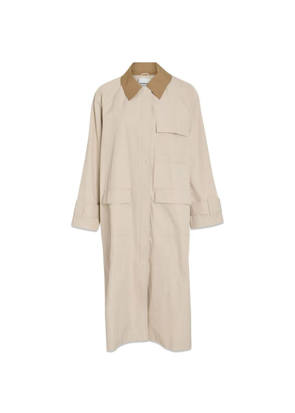 ROULIANNE L/S COAT - Feather Gray